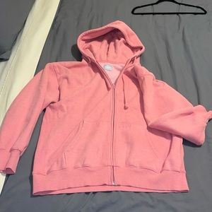 Aritzia TNA cozy fleece zip up